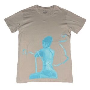 Marina T Shirt S Beige Princess of‎ Power 2025 Tour Merch Ribbon Tee NEW *spot